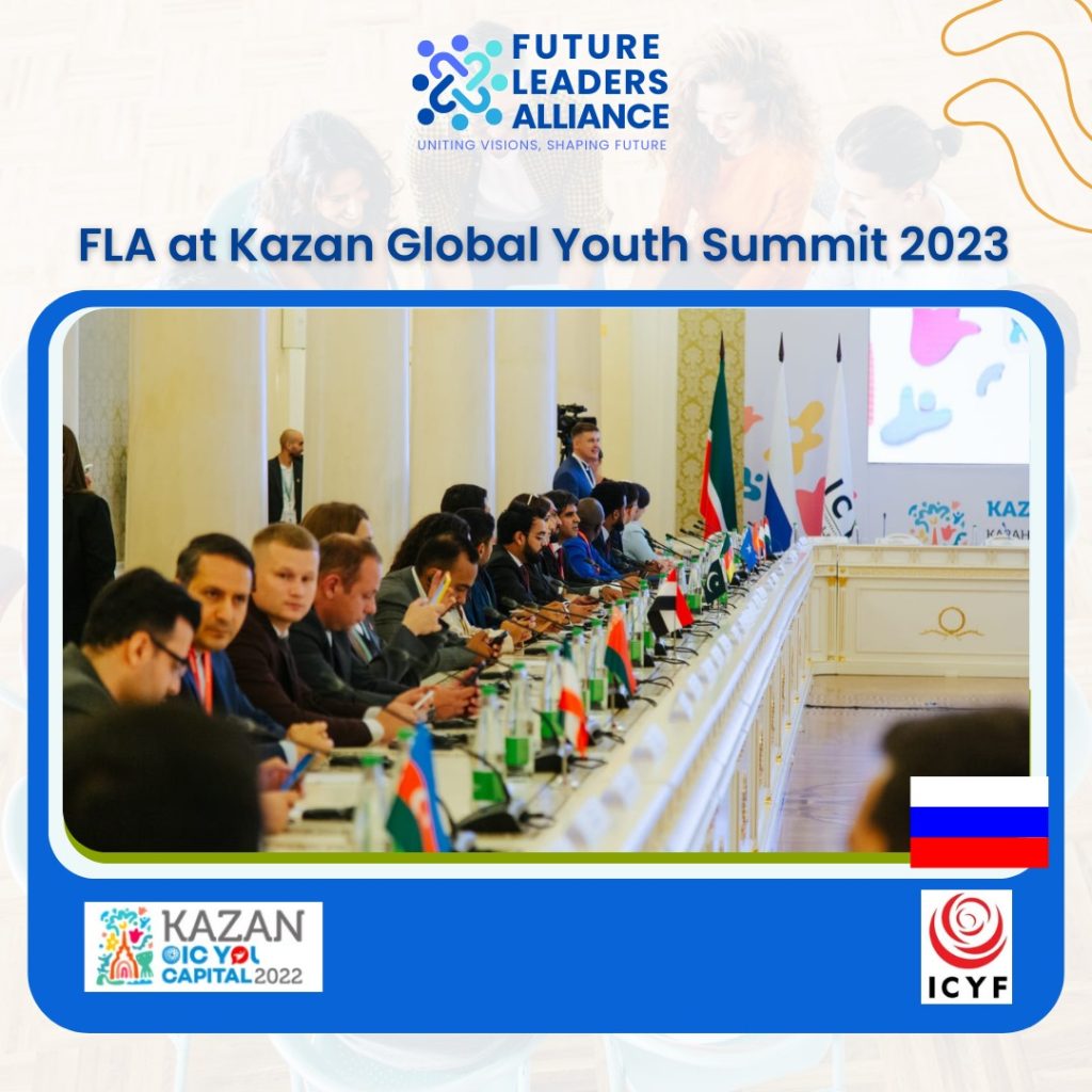 Future Leaders Alliance CEO Represents at the Second Kazan Global Youth Summit